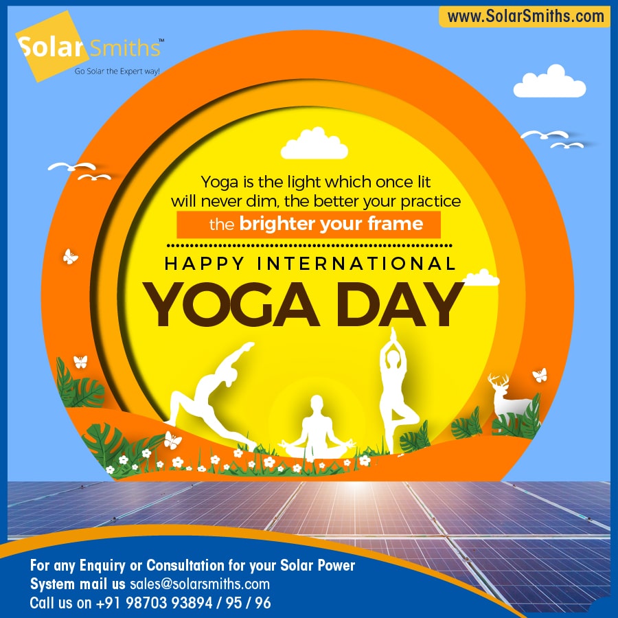 International Yoga Day | SolarSmith Energy