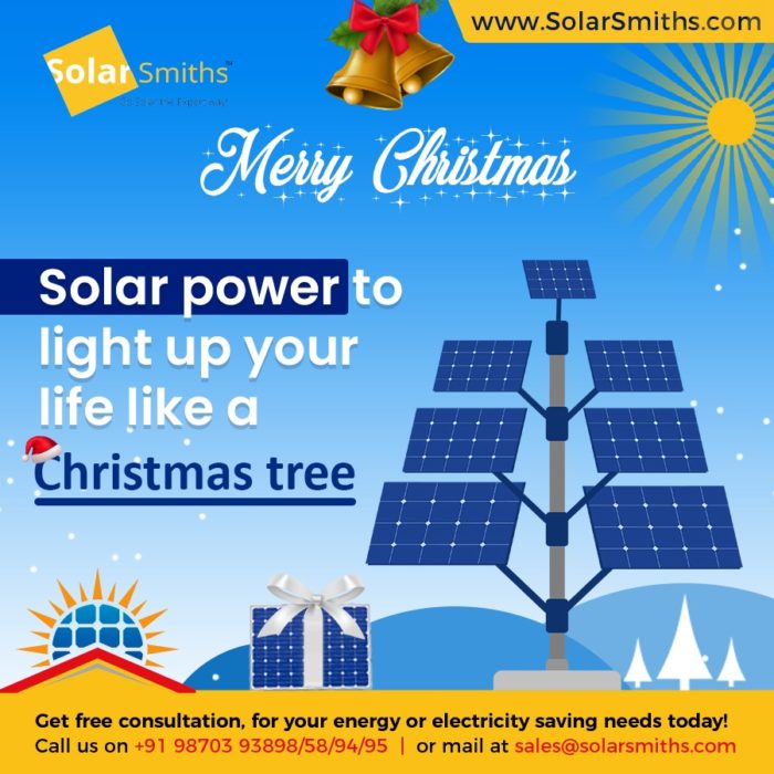 Merry Christmas SolarSmith Energy